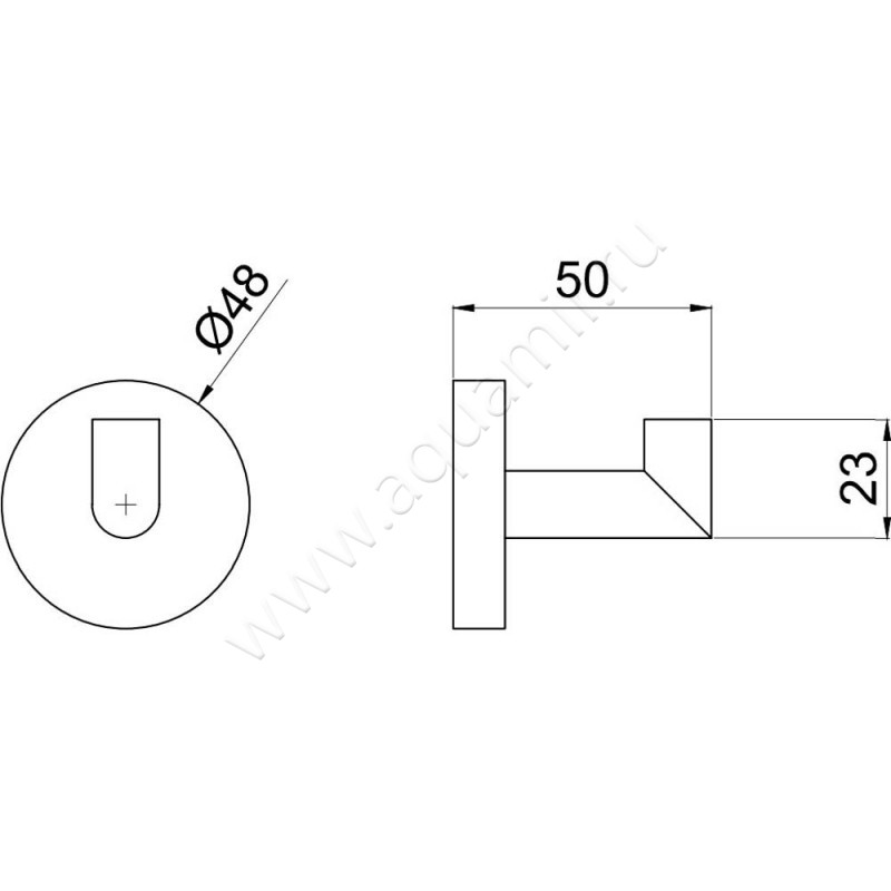 Крючок Allen Brau Priority 6.31001-BN размеры