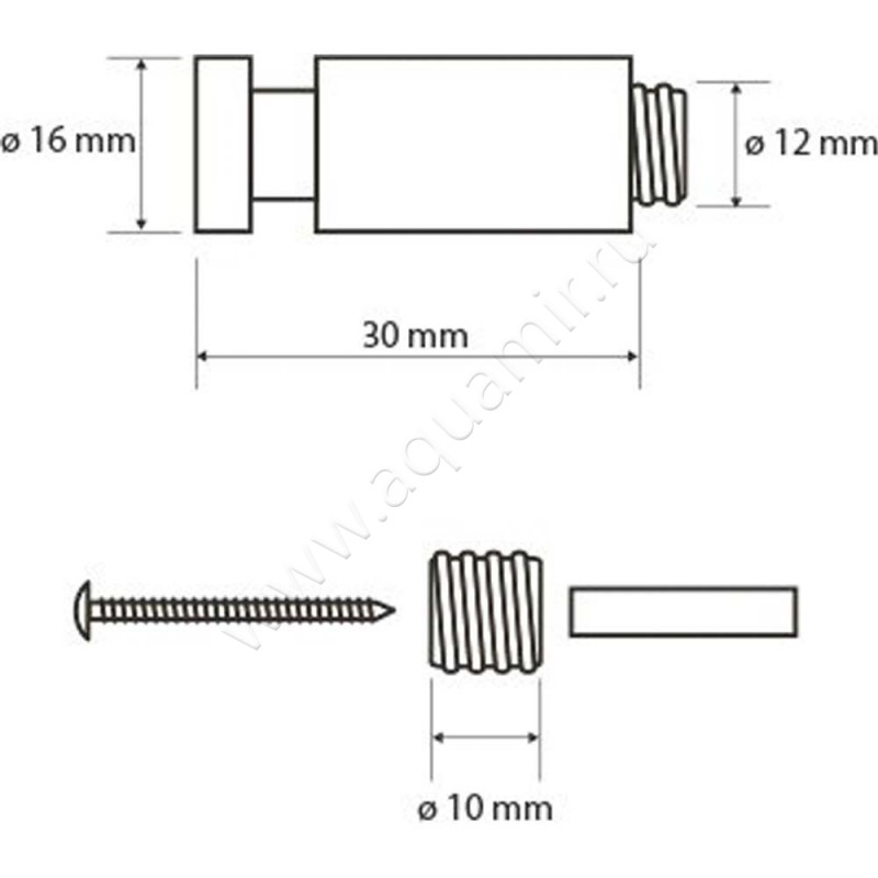 Крючок Bemeta Neo 104506095 размеры