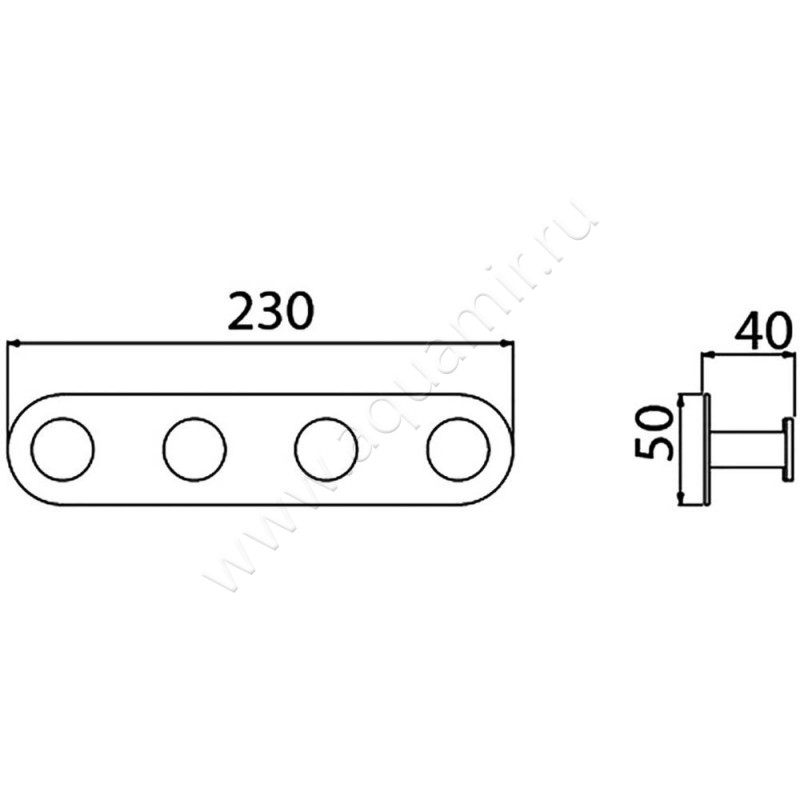 Крючок Timo Saona 13015-17 размеры
