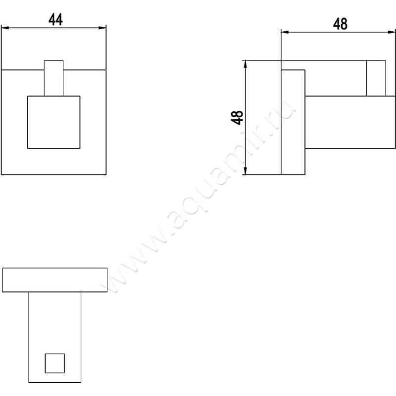 Крючок Timo Selene 17011-17 размеры