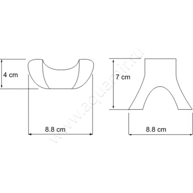 Крючок Wasserkraft Berkel K-6823D размеры