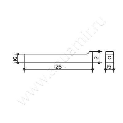 Бумагодержатель для запасных рулонов Keuco Edition 11 11163010000 размеры