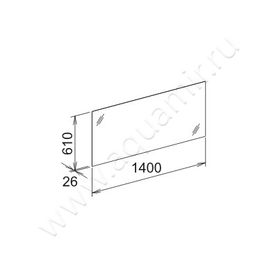 Зеркало Keuco Edition 11 11195002500 размеры