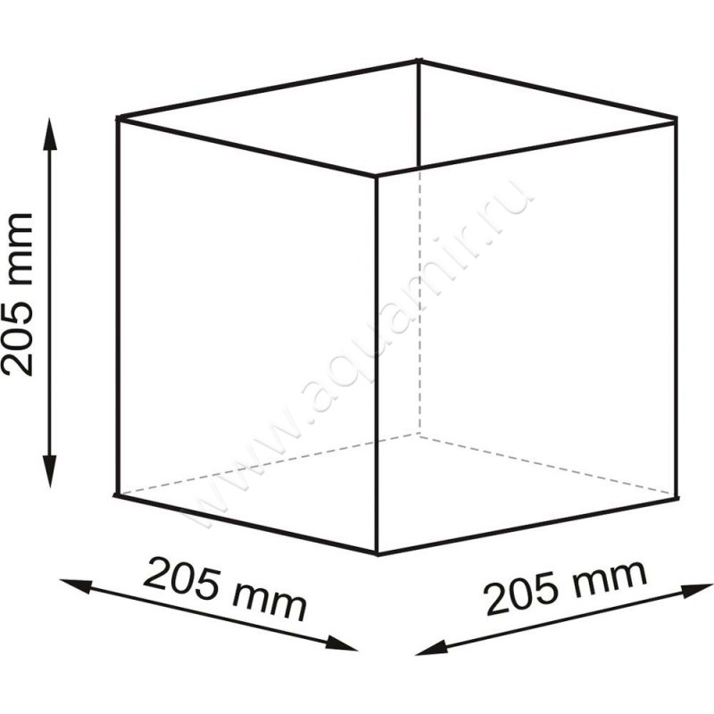 Корзина для белья Wasserkraft Glan WB-661-S размеры