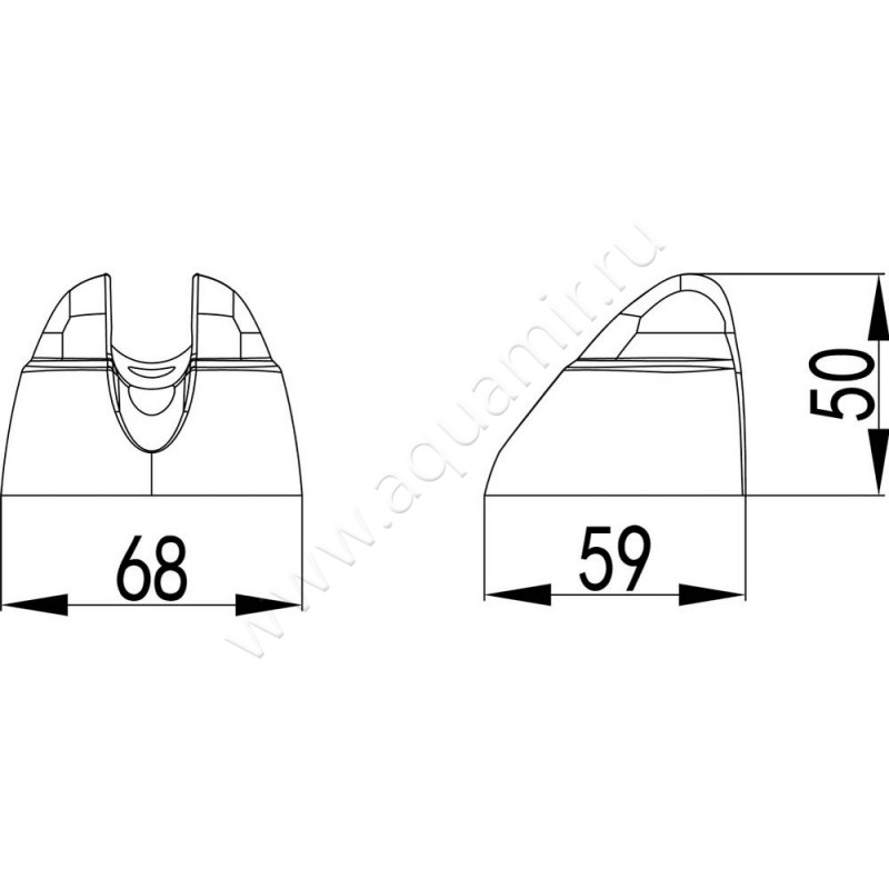 Держатель для душа Lemark LM8099C размеры