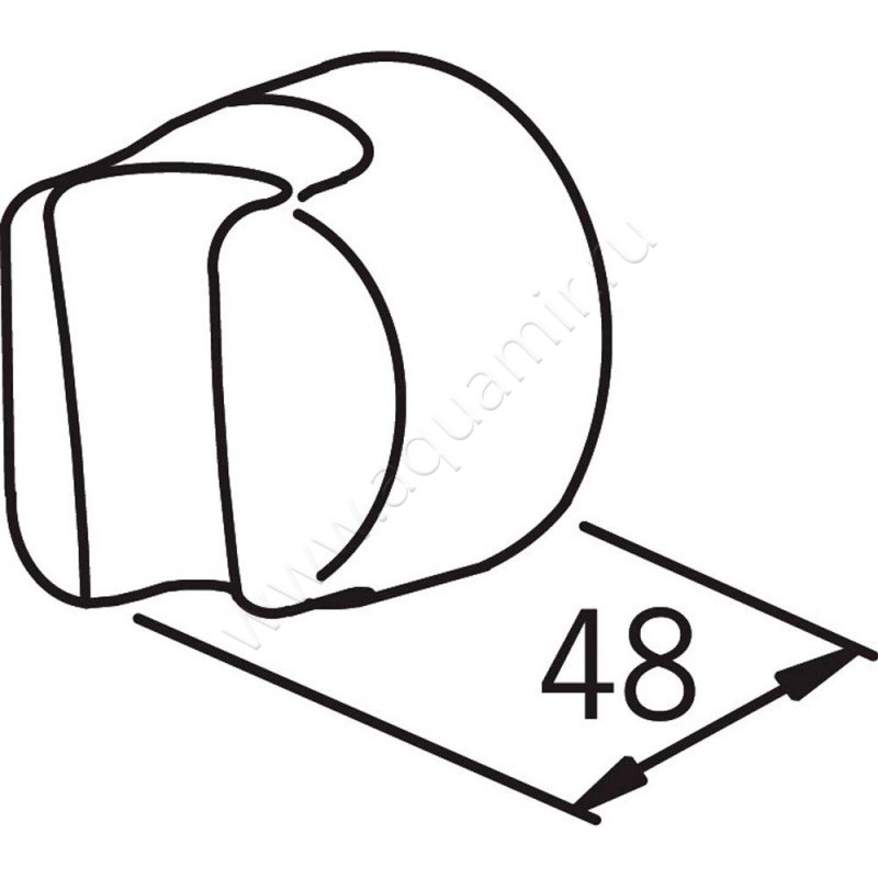 Держатель для душа Oras 251500 размеры