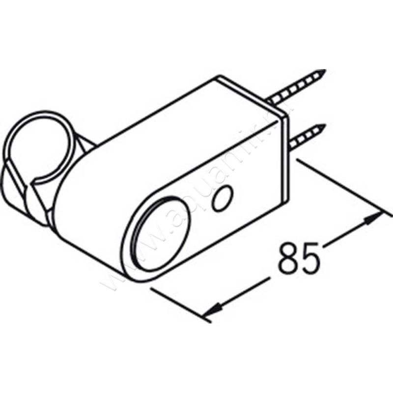 Держатель для душа Oras 253100 размеры