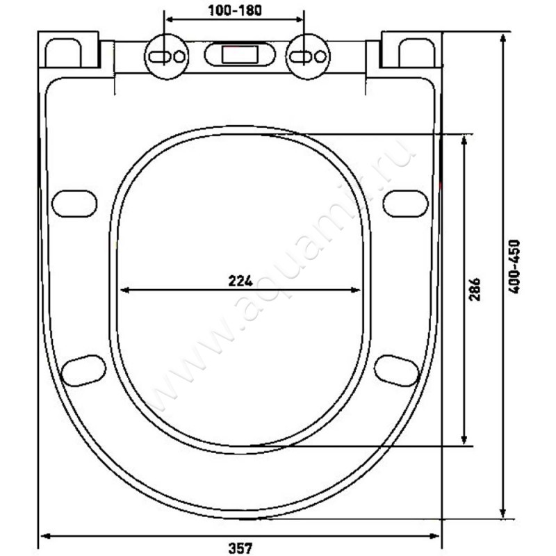Комплект унитаза с инсталляцией Berges Wasserhaus Novum 043271 размеры