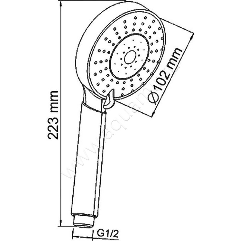 Смеситель для ванны Wasserkraft Berkel 4801 размеры