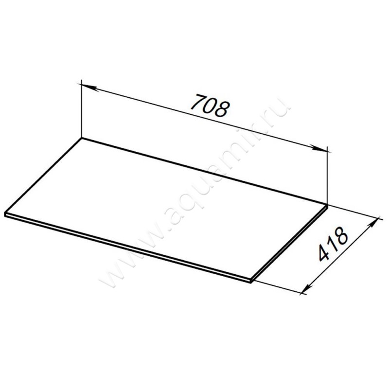 Столешница Allen Brau Liberty 1.330011.G размеры