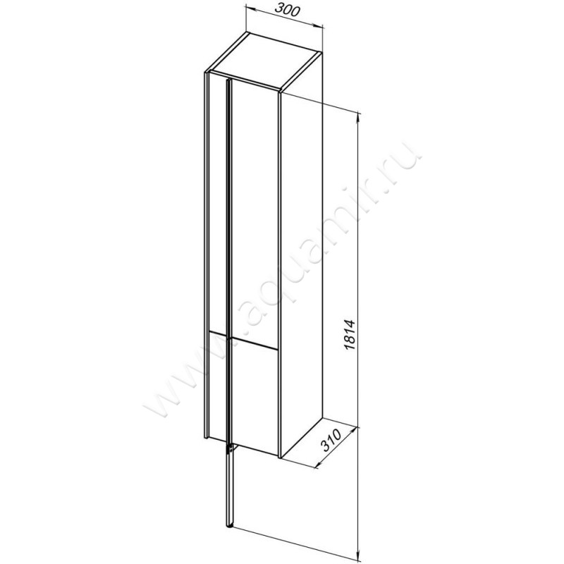 Пенал Allen Brau Reality 1.32002.PWM размеры