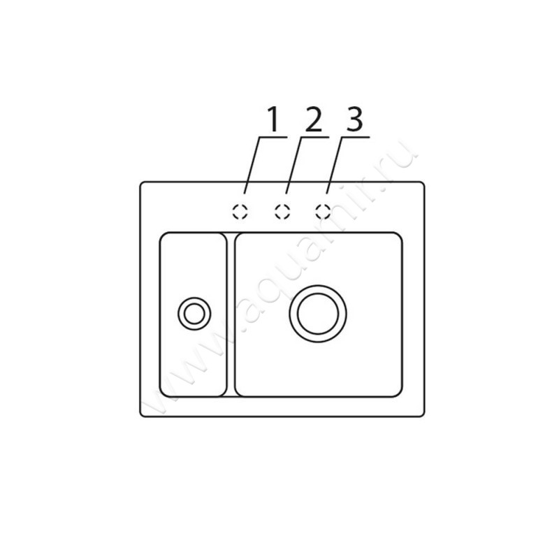 Кухонная мойка Villeroy & Boch Subway 678001KR размеры