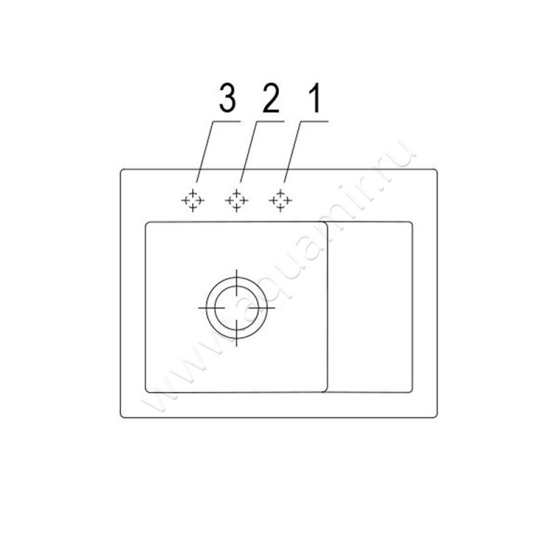 Кухонная мойка Villeroy & Boch Subway 331201TR размеры
