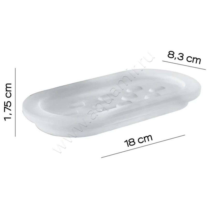 Мыльница Gedy Azzorre A151 размеры