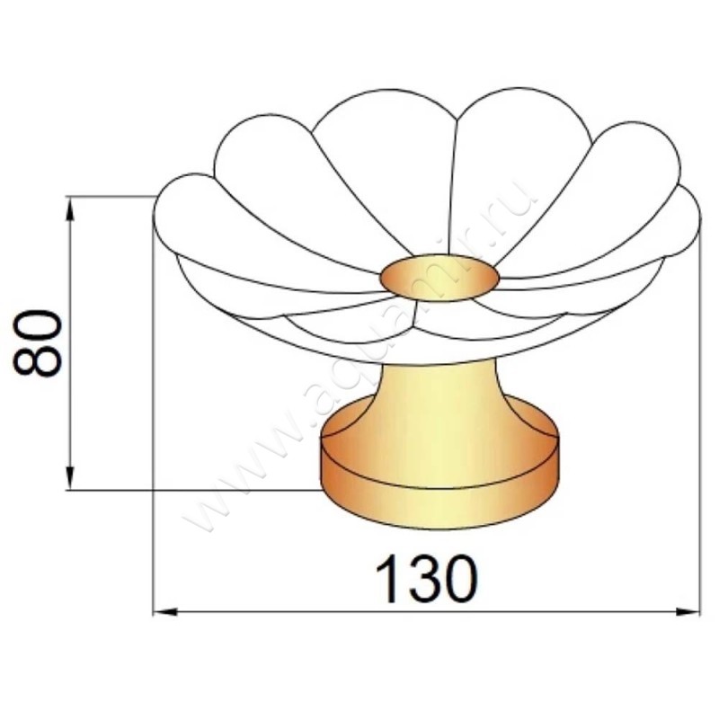 Мыльница настольная Boheme 10201 размеры