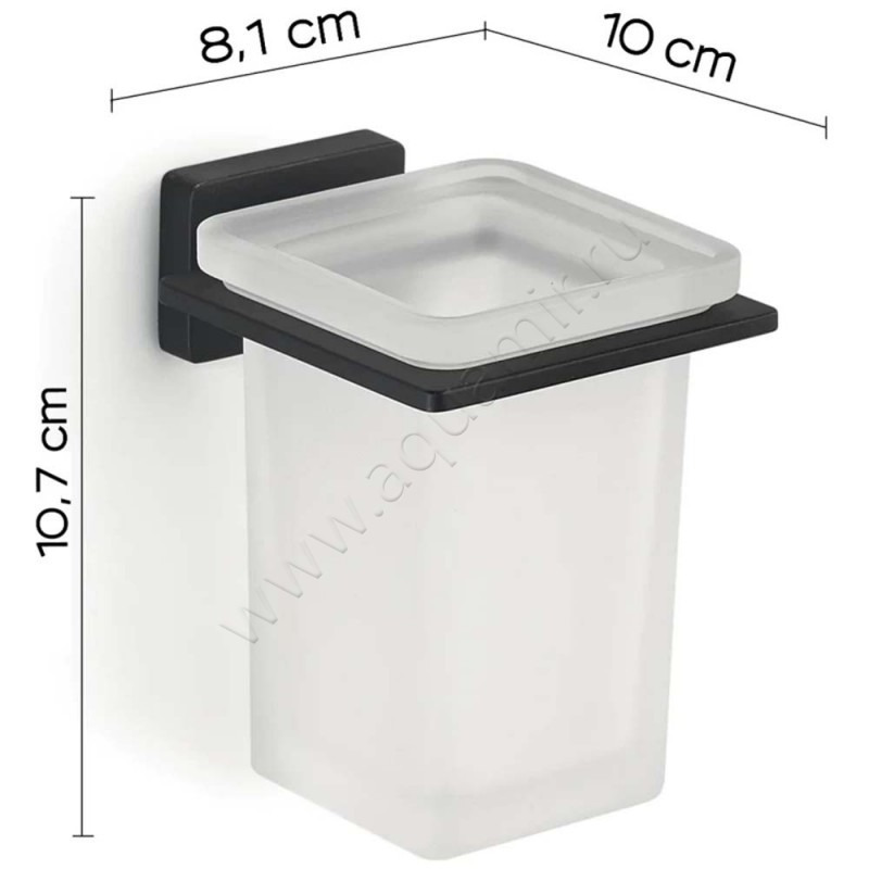 Стакан подвесной Gedy Atena 441014 размеры