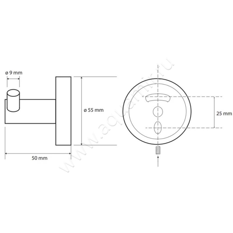 Крючок Bemeta Salbo 160106032 размеры