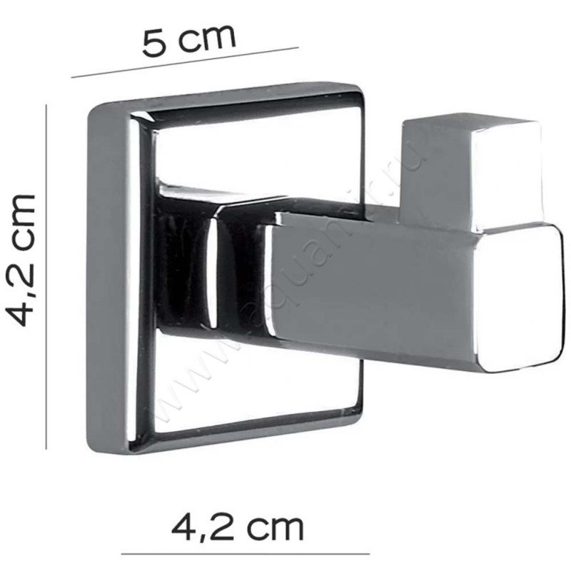 Крючок Gedy Colorado 692613 размеры