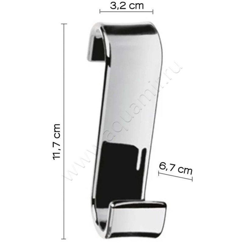 Крючок Gedy G-Merlino 202513 размеры