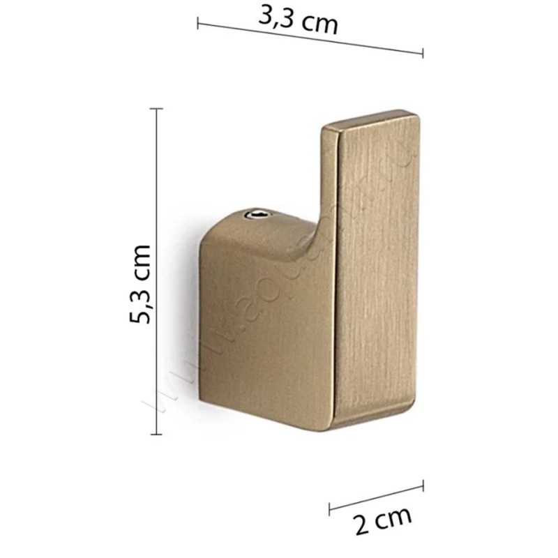 Крючок Gedy Pirenei PI2788 размеры