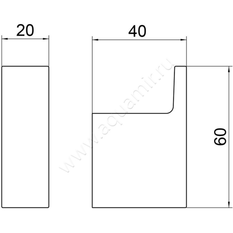 Крючок Timo Petruma 1521103 размеры