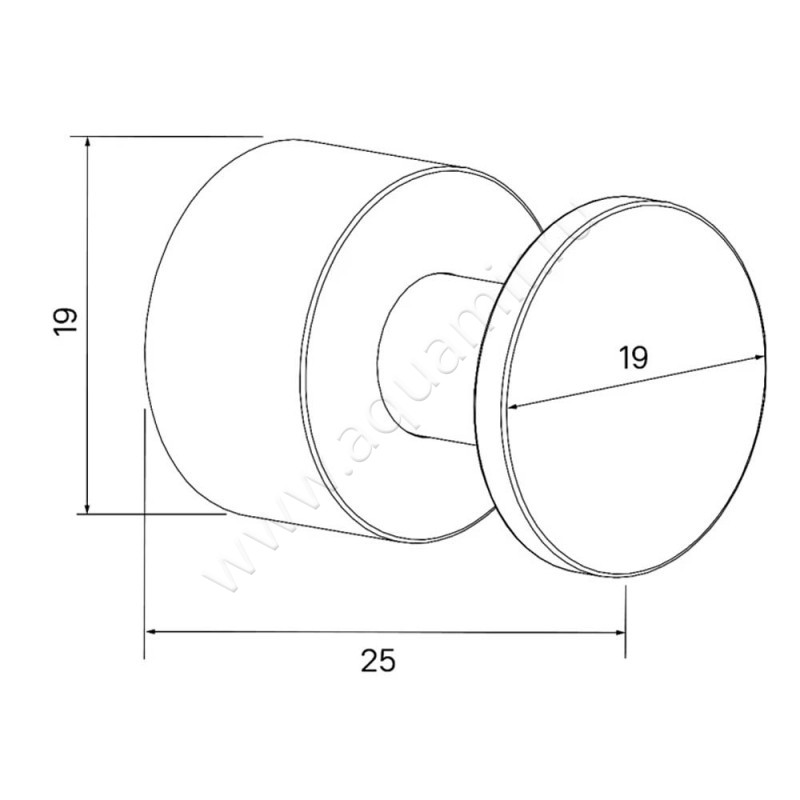 Крючок Iddis HOK4SC0I41 размеры
