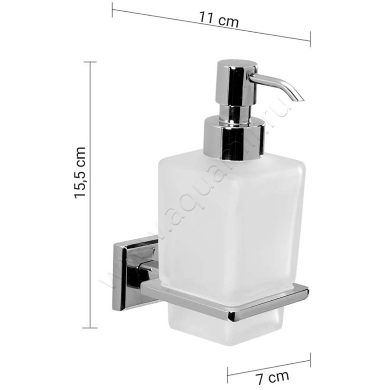 Дозатор Gedy Colorado 6981(13) размеры