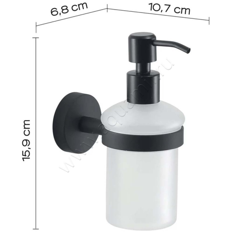 Дозатор Gedy Eros 2381(14) размеры