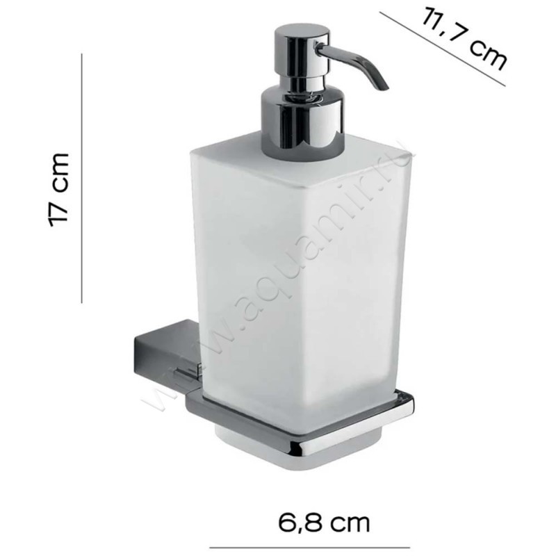 Дозатор Gedy Kansas 3881(13) размеры