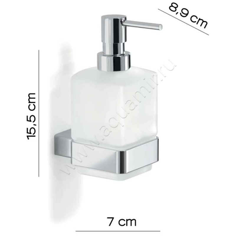 Дозатор Gedy Lounge 5481(13) размеры