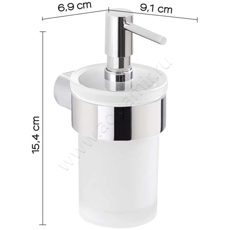 Дозатор Gedy Pirenei PI81(13) размеры