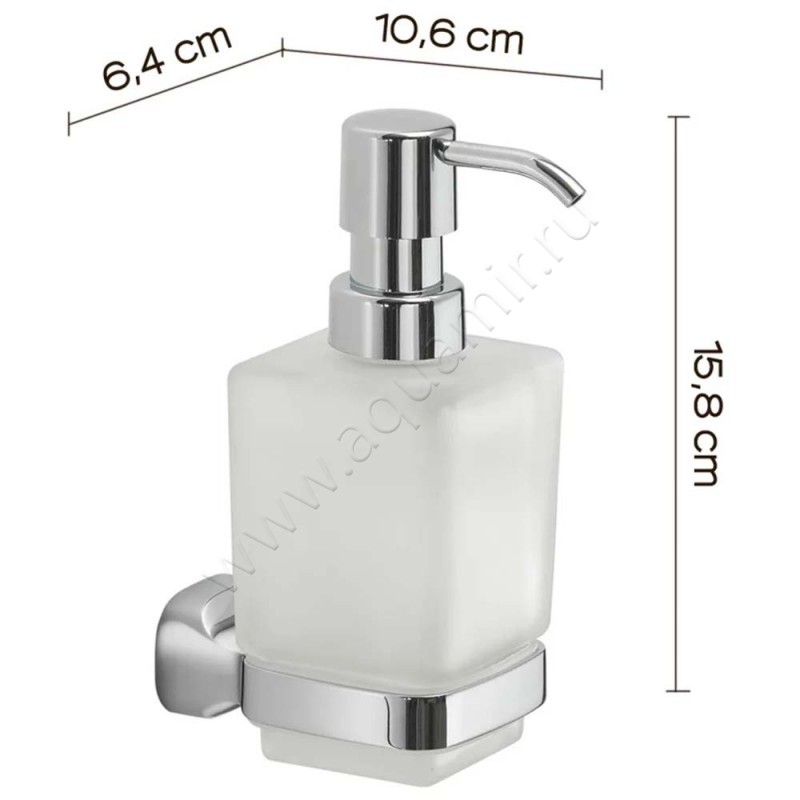 Дозатор Gedy Stelvio ST80(13) размеры