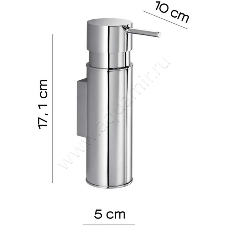 Дозатор Gedy Kyron 2086(13) размеры
