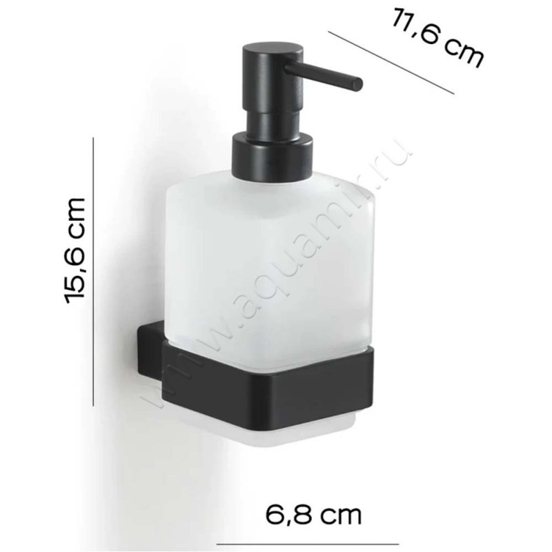 Дозатор Gedy Lounge 5481(14) размеры