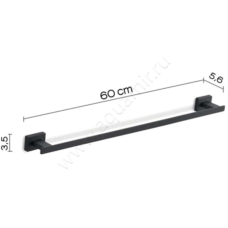 Полотенцедержатель Gedy Atena 44216014 размеры