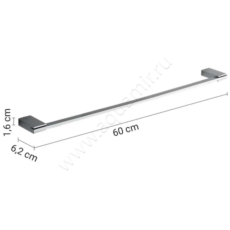 Полотенцедержатель Gedy Kansas 38216013 размеры