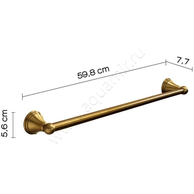 Полотенцедержатель Gedy Romance 75216044 размеры