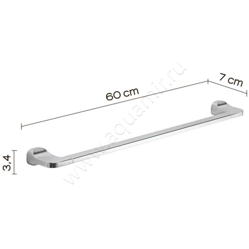 Полотенцедержатель Gedy Stelvio ST216013 размеры
