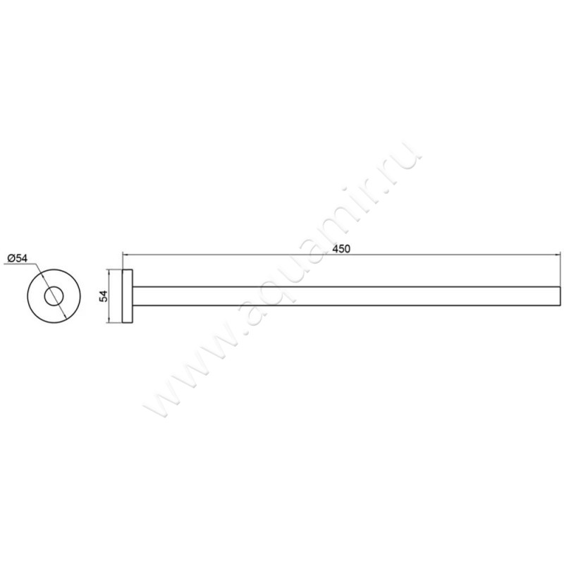 Полотенцедержатель Timo Saona 1305217 размеры