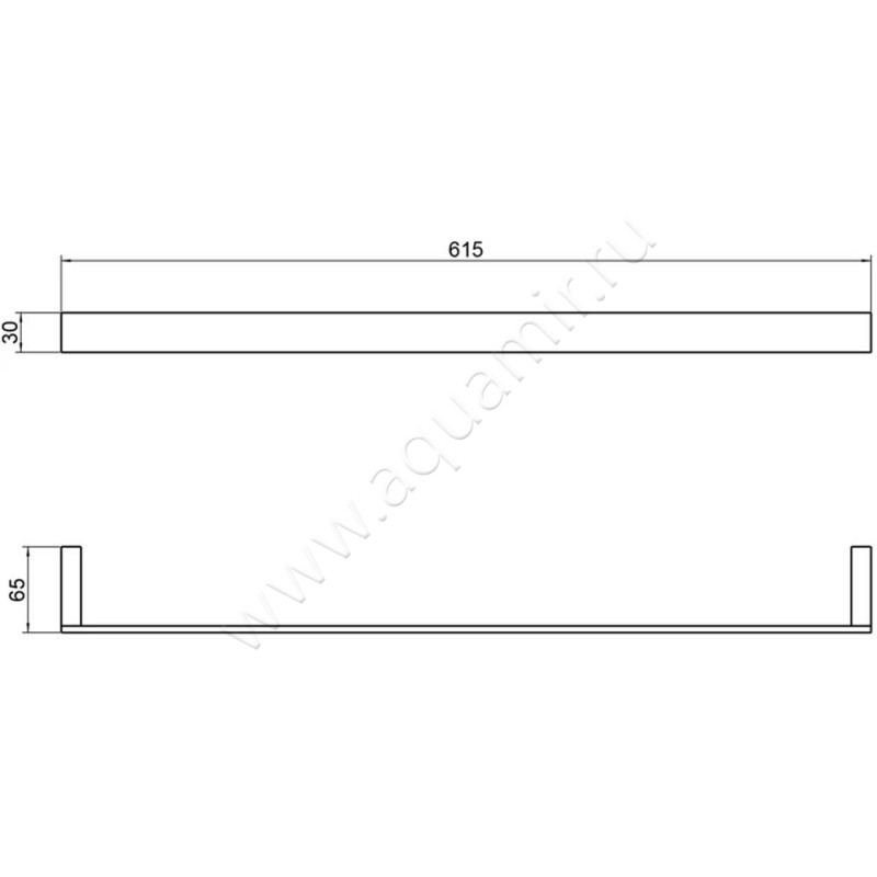 Полотенцедержатель Timo Petruma 1525300 размеры