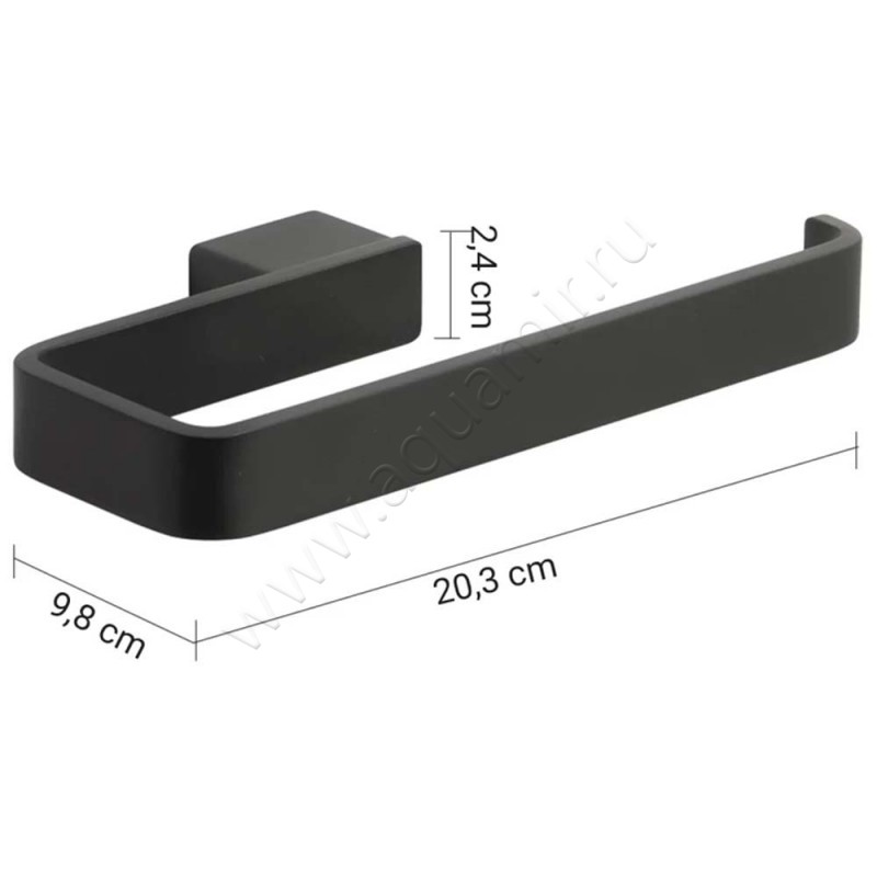 Полотенцедержатель Gedy Lounge 547014 размеры