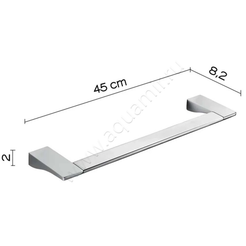 Полотенцедержатель Gedy Glamour 57214513 размеры