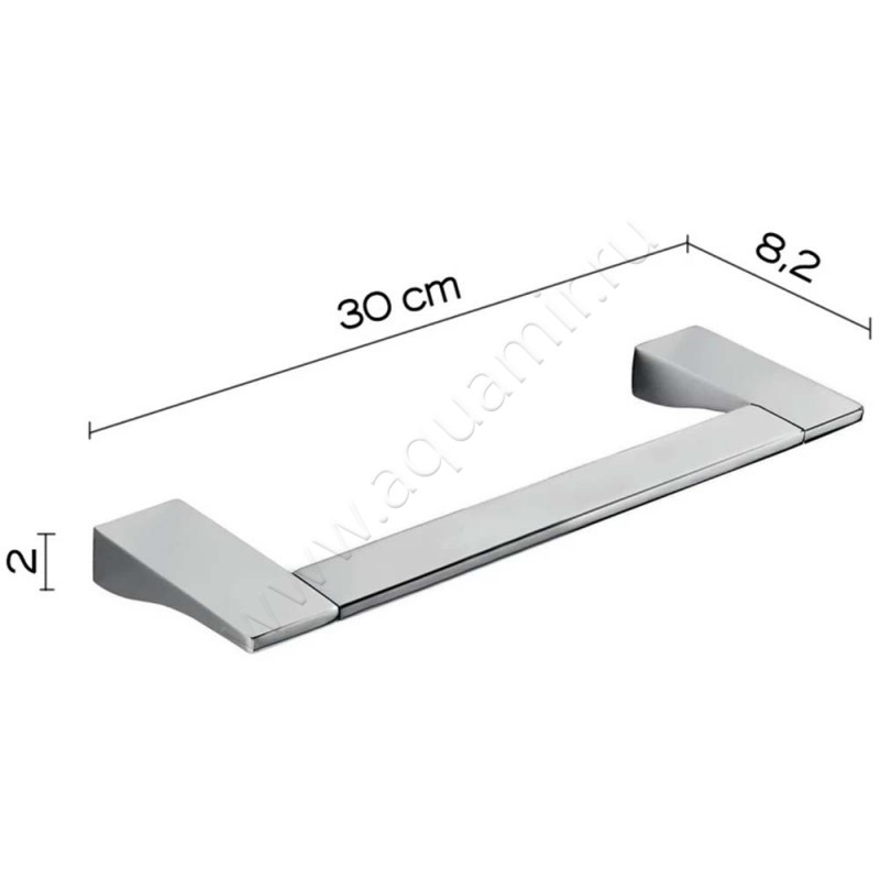 Полотенцедержатель Gedy Glamour 57213013 размеры