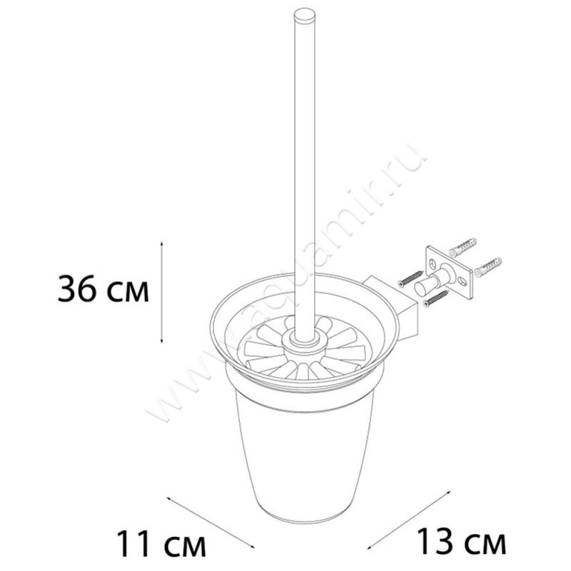 Ершик Fixsen Trend FX99013 размеры