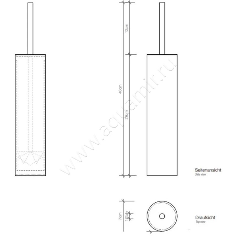 Ершик Decor Walther Mikado 0521460 размеры