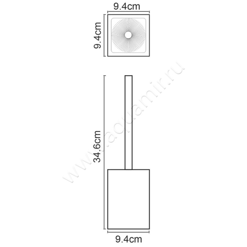 Ершик Wasserkraft Abens K3727 размеры