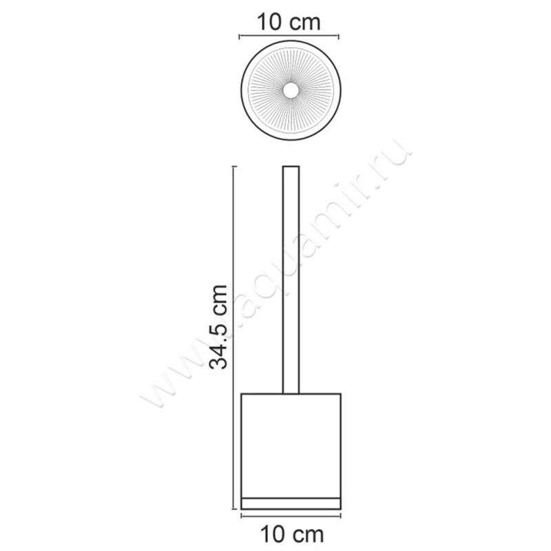 Ершик Wasserkraft Mindel K8827 размеры