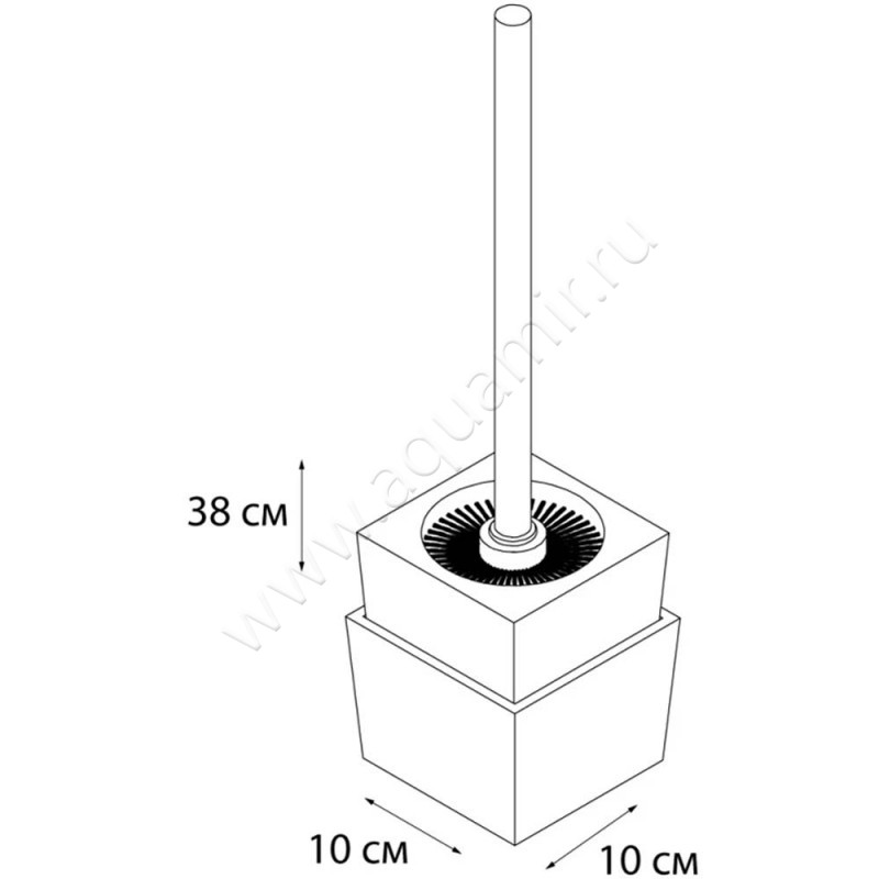 Ершик Fixsen Wood FX1105 размеры