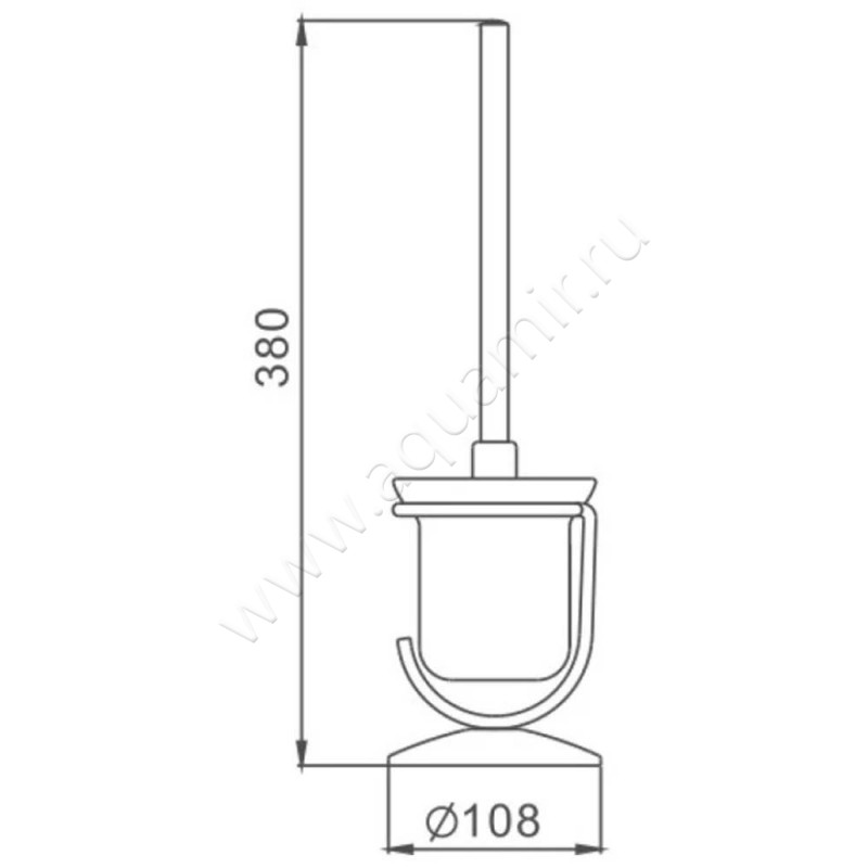 Ершик Haiba HB905 размеры