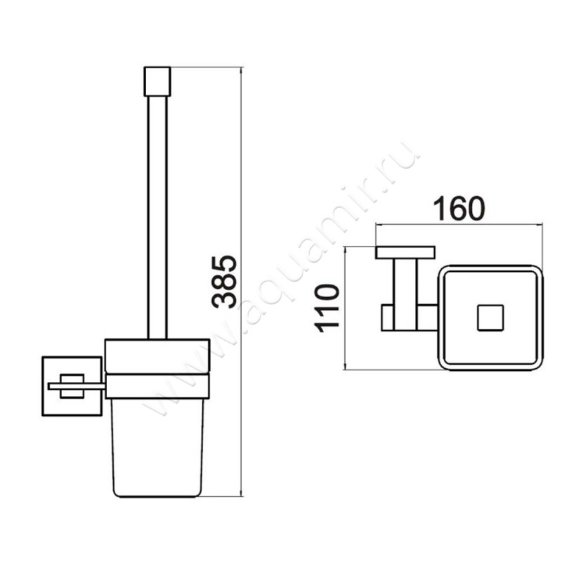 Ершик Savol 65 S-06594H размеры